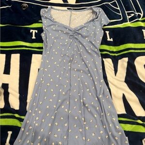 No Boundaries Light Blue Floral Top